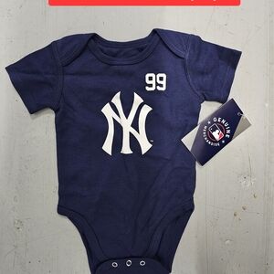 Genuine Merchandise Navy Baby Onesie
